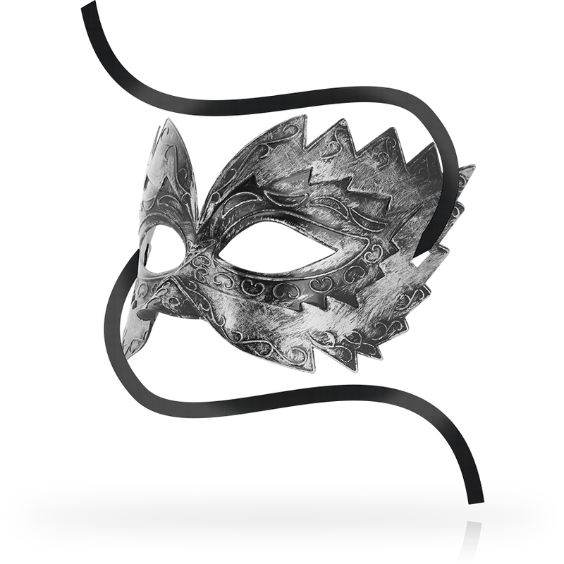 OHMAMA - ANTIZAZ MASKERS MASKER IN VENETIAANSE STIJL ZILVER