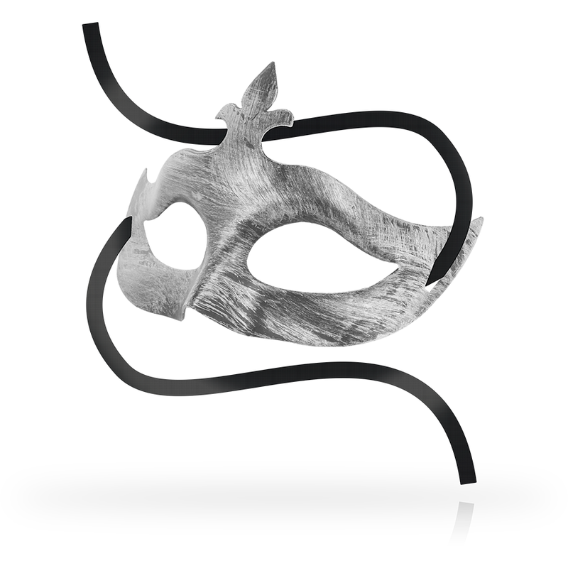 OHMAMA - MASKERS FLEUR-DE-LIS-MASKER ZILVER