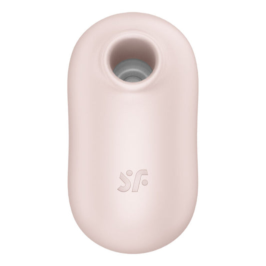 SATISFYER - PRO TO GO 2 dubbele luchtpulsstimulator & vibrator BEIGE