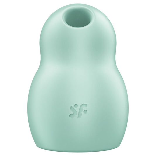 SATISFYER - PRO TO GO 1 dubbele luchtpulsstimulator & vibrator GROEN