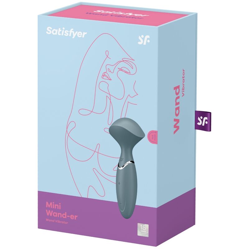 SATISFYER - MINI WOND-ER GRIJS