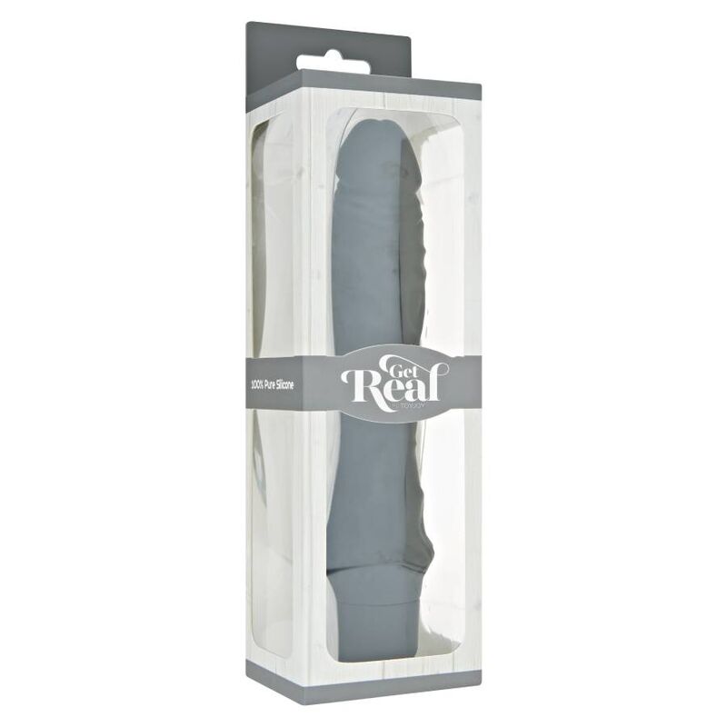 GET REAL - CLASSIC GROTE VIBRATOR ZWART