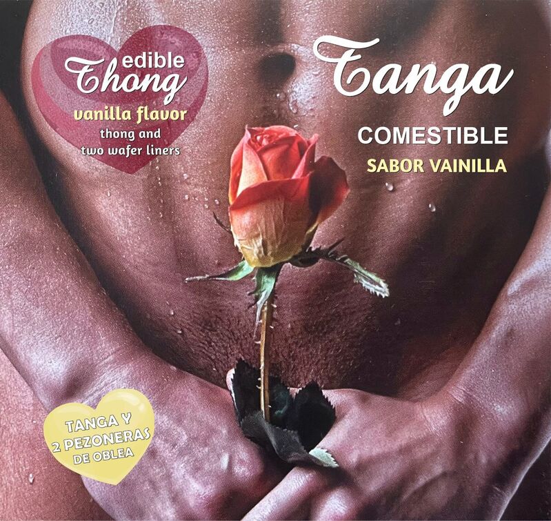 HOTFLOWERS - HERENSTRING + 2 VANILLEWAFEL-TEPELHOEZEN /es/pt/en/fr/it/