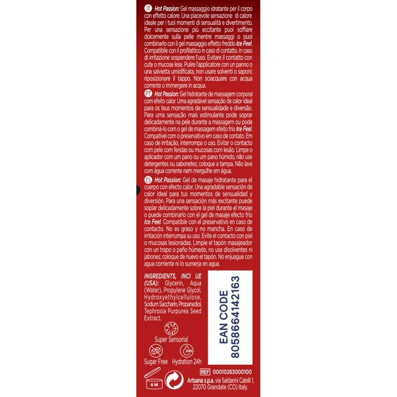 CONTROL - HOT PASSION 3-in-1-gel 200 ML