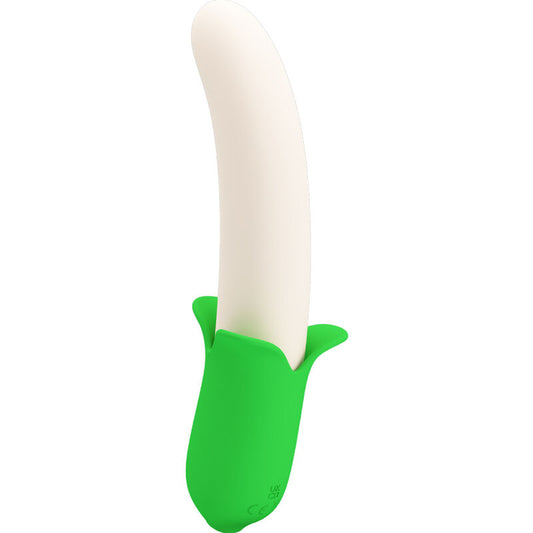 PRETTY LOVE - BANANA KNIGHT SUPER POWER 7 siliconen vibrator met 7 vibraties
