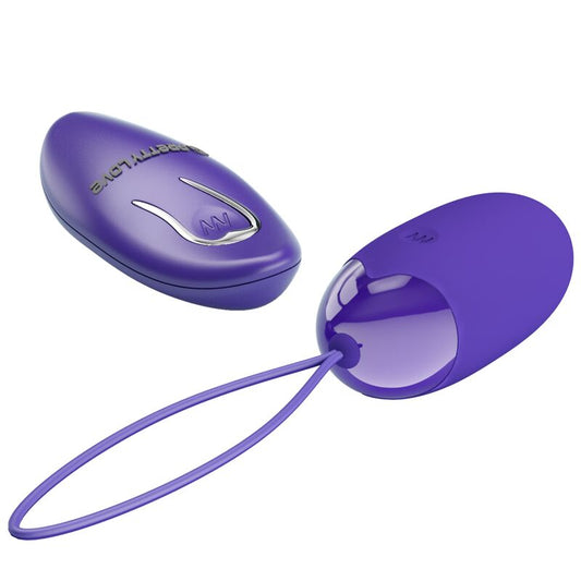 PRETTY LOVE - BERGER YOUTH-vibrator met afstandsbediening, violet