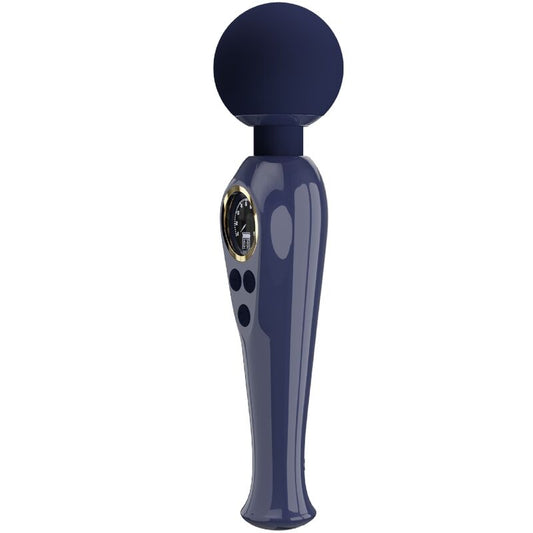 PRETTY LOVE - SKYLER VIBRATOR WAND BLAUW