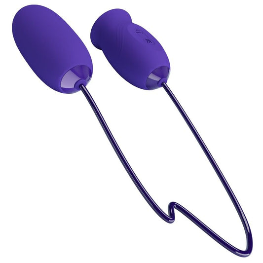 PRETTY LOVE - DAISY JEUGDIGE VIOLETTE OPLAADBARE VIBRATOR EN STIMULATOR