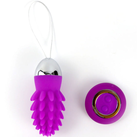 ARMONY - OCTOPUS CACTUS vibrerend eitje met afstandsbediening violet