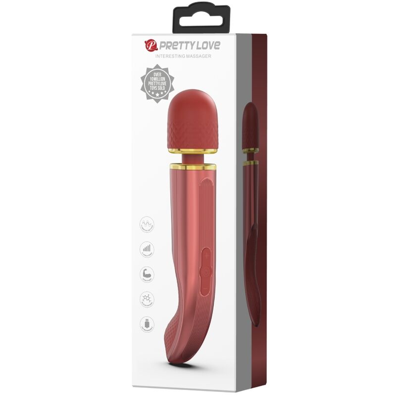 PRETTY LOVE - MASSAGEAPPARAAT 7 TRILLINGSSTANDEN ROZE