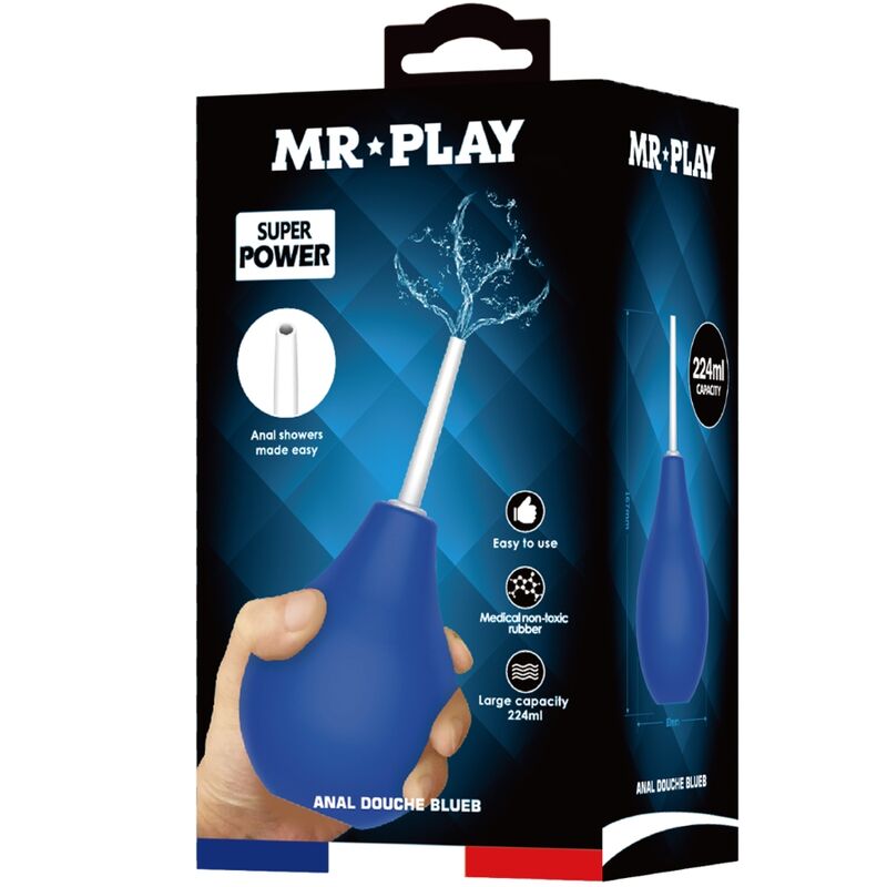 MR PLAY - ANALE DOUCHE BLUEB SUPER POWER BLAUW