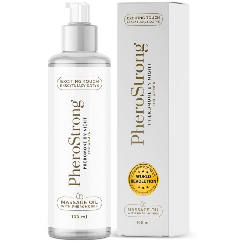 PHEROSTRONG - Nachtmassageolie voor vrouwen 100 ml