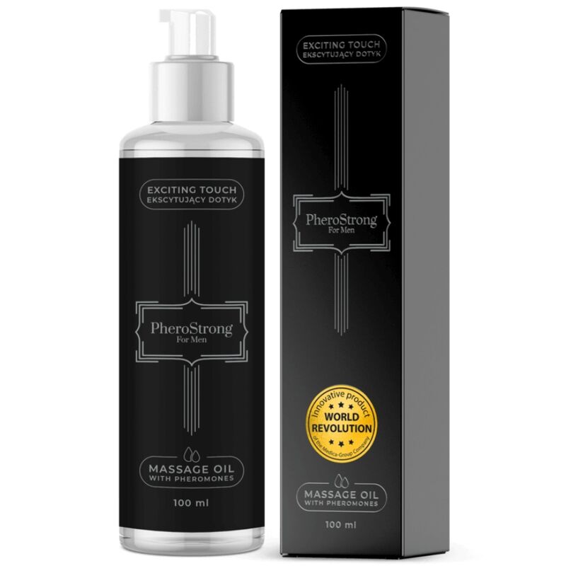 PHEROSTRONG - Massageolie voor mannen 100 ml