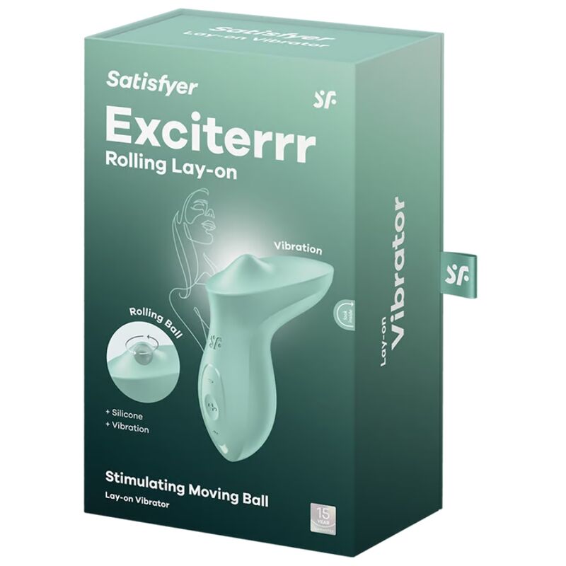 SATISFYER - EXCITERRR OPLEGVIBRATOR VOOR DE CLITORIS MINT