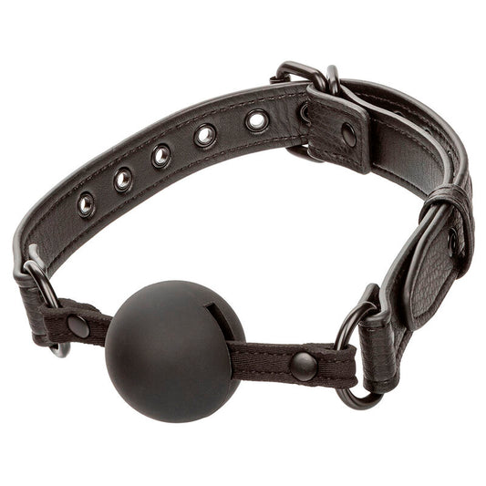CALEXOTICS - NOCTURNAL siliconenballgag zwart