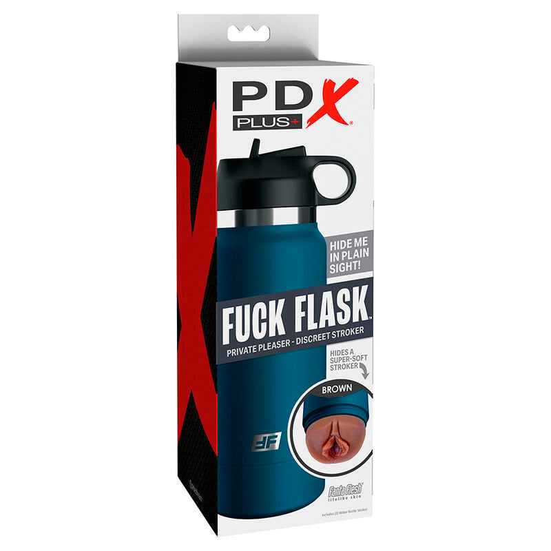 PDX PLUS - FUCK FLASK VAGINA DISCRETE STROKER BRUIN MODEL 1