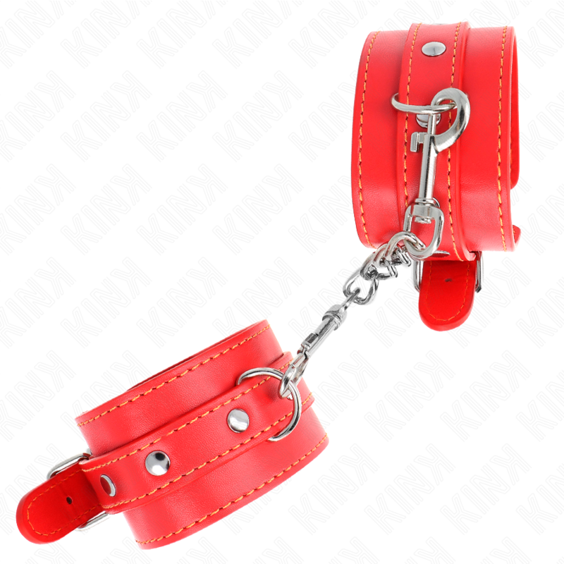 KINK - DUNNE POLSBOEIEN ROOD VERSTELBAAR 21-33 CM