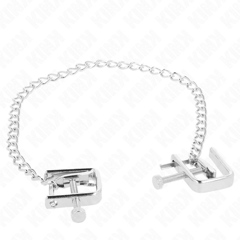 KINK - TEPELKLEMMEN MET KETTING 30 CM