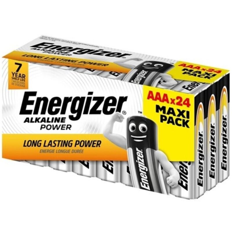 ENERGIZER - ALKALINE POWER AAA-alkalinebatterij LR03 doos*24 (3 dozen*8 batterijen)