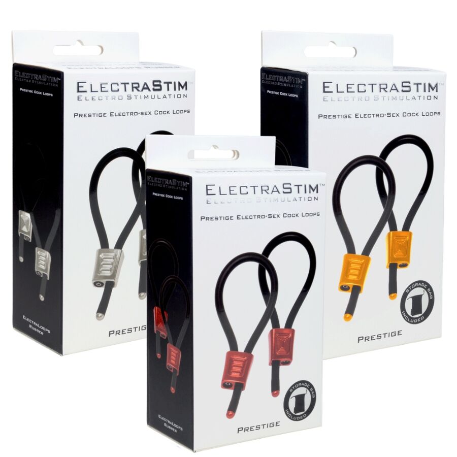 ELECTRASTIM - PRESTIGE ELECTRA LOOPS VERSTELBARE COCKRINGEN ROOD