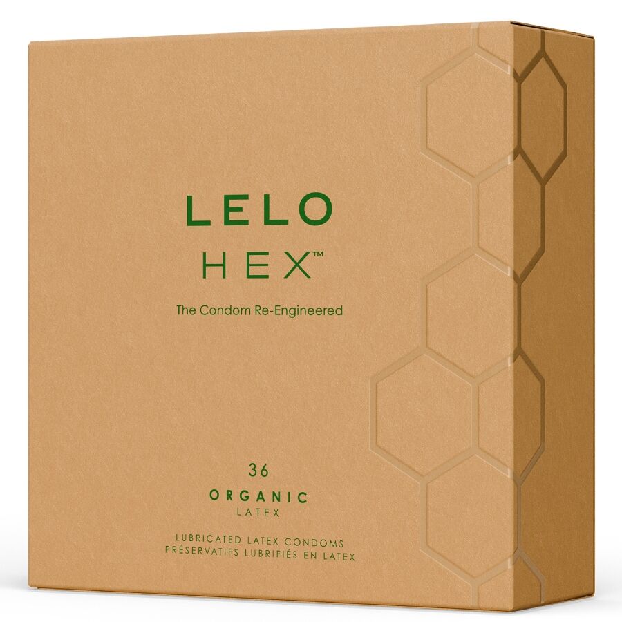 LELO - HEX ORGANIC-condoomdoos 36 stuks