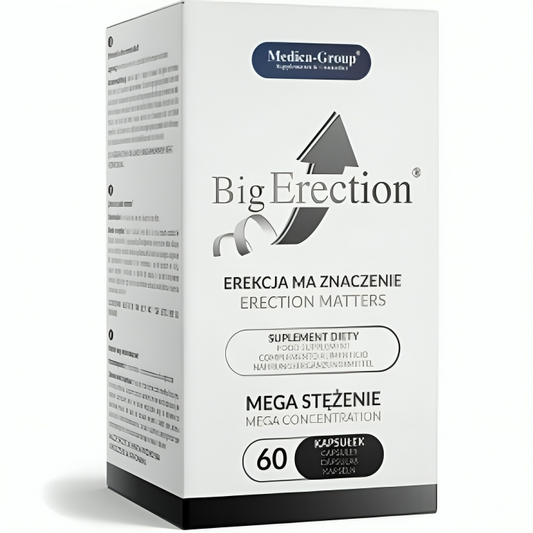 MEDICA GROUP - BIG ERECTION erectieversterker voor mannen 60 capsules