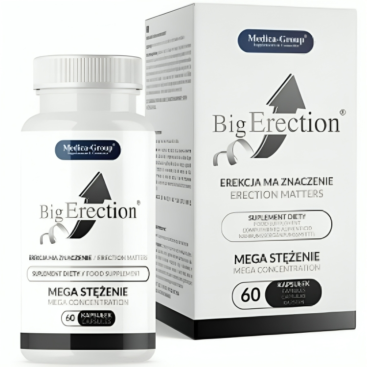 MEDICA GROUP - BIG ERECTION erectieversterker voor mannen 60 capsules