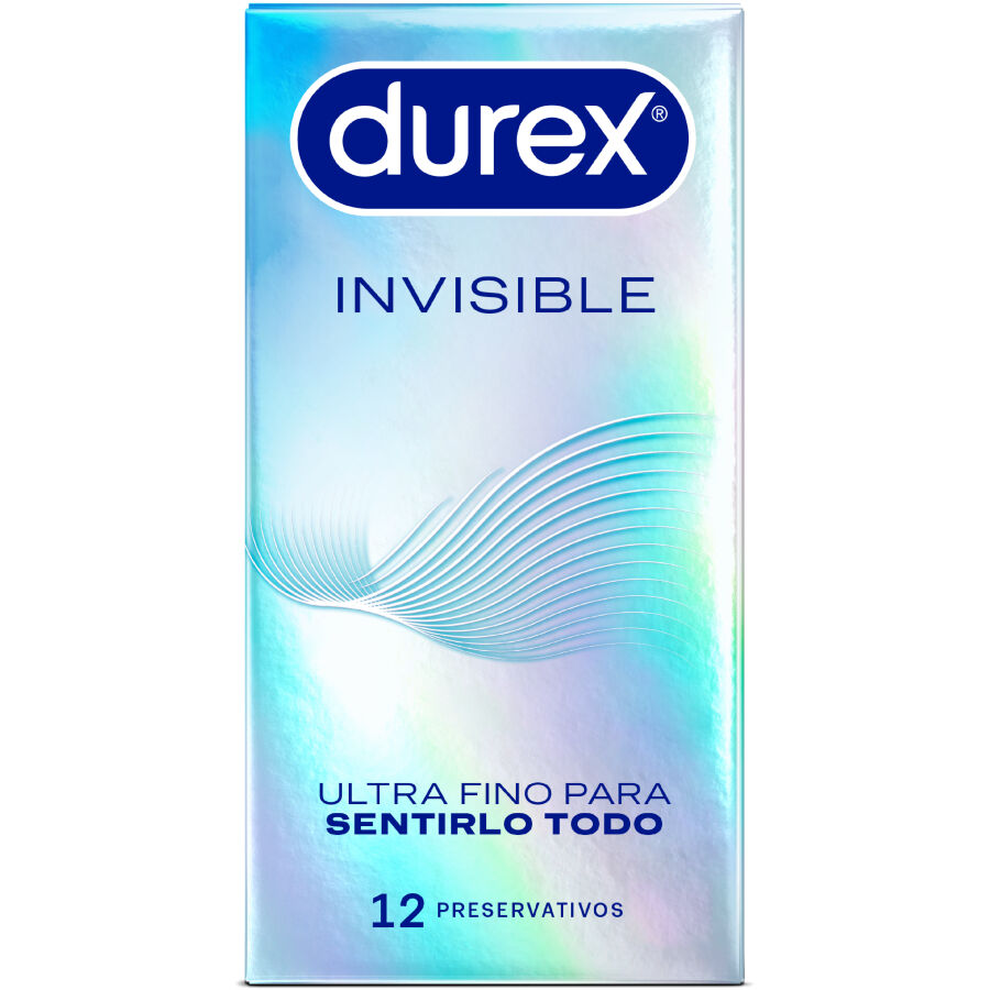 DUREX - ultradunne onzichtbare condooms 12 STUKS