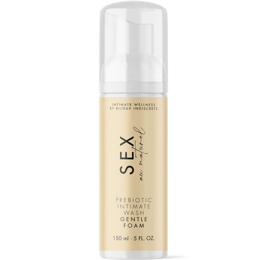 BIJOUX INDISCRETS - SEX AU NATUREL PREBIOTIC INTIMATE GEL WITH FOAM 150 ML