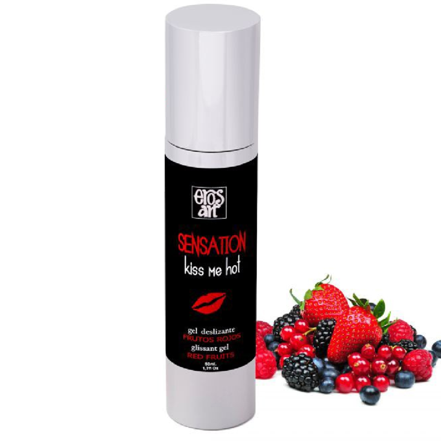EROS-ART - SENSATTION natuurlijke glijgel met rood fruit 50 ML