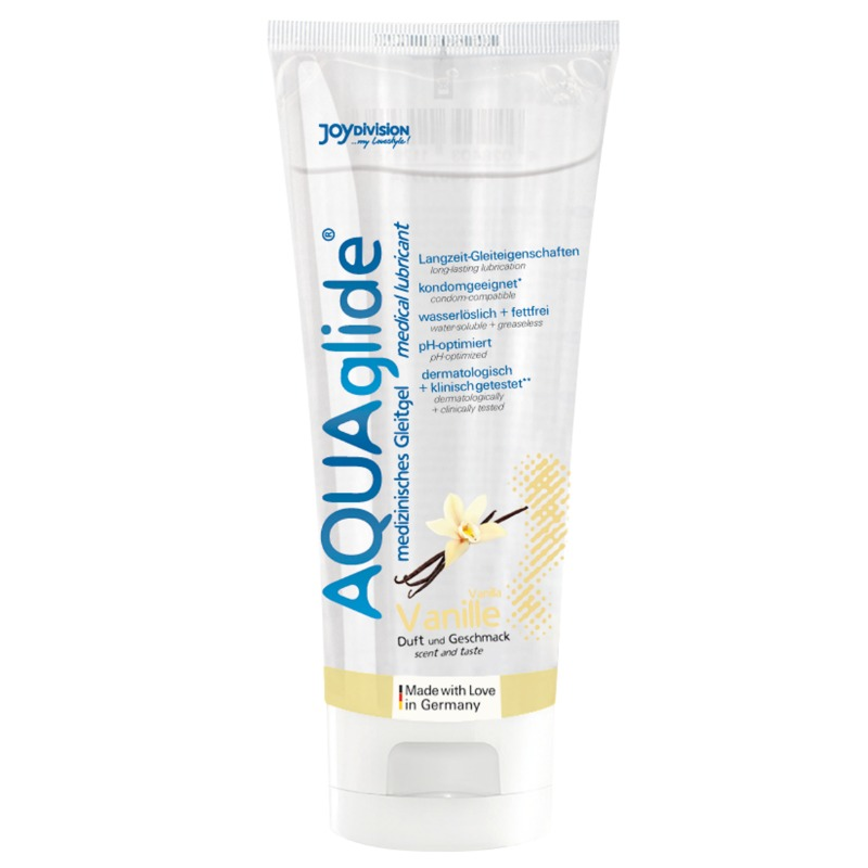 JOYDIVISION AQUAGLIDE - GLIJMIDDEL OP WATERBASIS MET VANILLESMAAK 100 ML