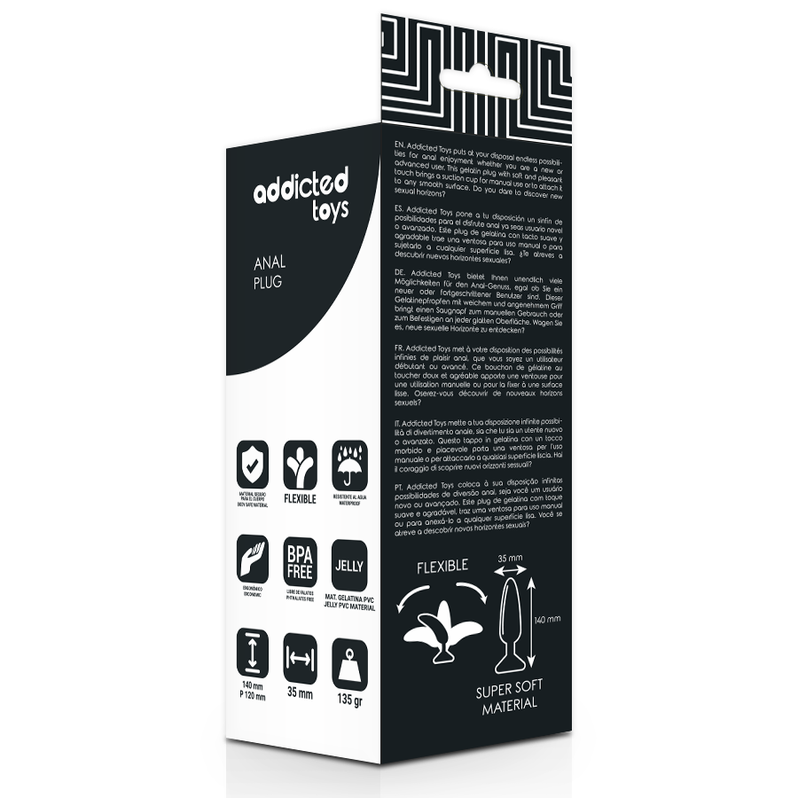 ADDICTED TOYS - ANALE PLUG 14 CM
