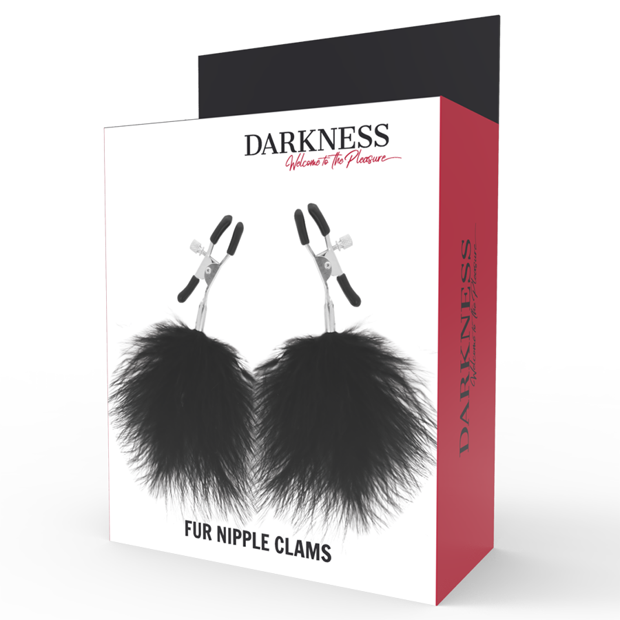 DARKNESS - TEPELKLEMMEN MET POMPONS 2