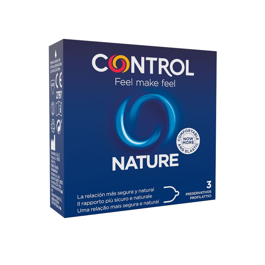CONTROL - ADAPTA NATURE CONDOOMS 3 STUKS