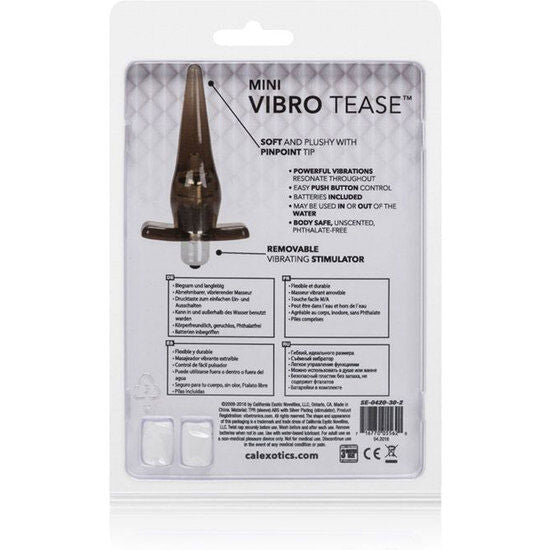 CALEXOTICS - MINI VIBRO TEASE ZWART