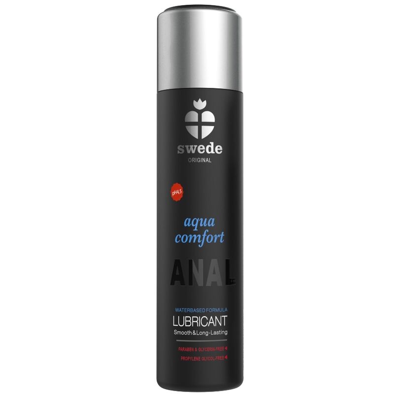 SWEDE - AQUA COMFORT ANAL glijmiddel op waterbasis 120 ML