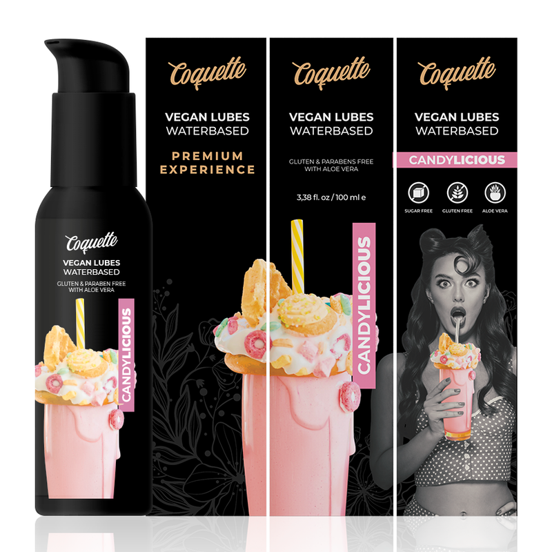 COQUETTE CHIC DESIRE - PREMIUM EXPERIENCE 100ML veganistische glijmiddelen CANDYLICIOUS