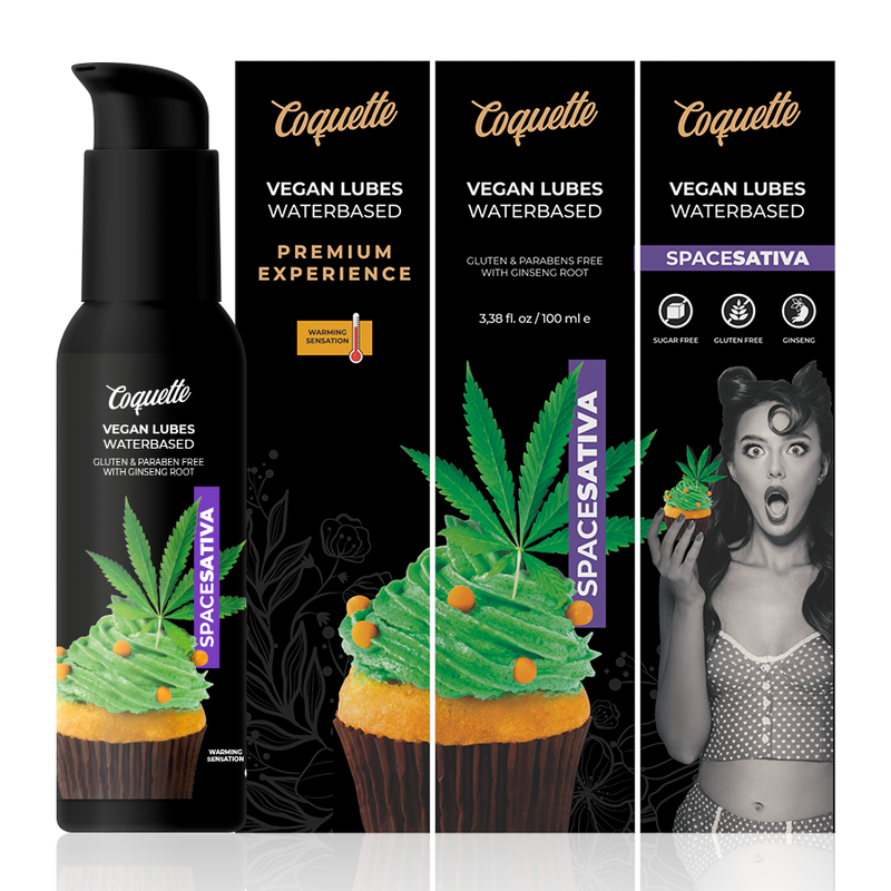 COQUETTE CHIC DESIRE - PREMIUM EXPERIENCE 100 ML veganistische glijmiddelen SPACE SATIVA