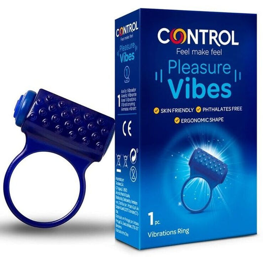CONTROL - PLEASURE VIBES VIBRERENDE RING