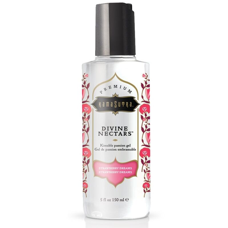 KAMASUTRA - DIVINE NECTARS STRAWBERRY DREAM GLIJMIDDEL 150 ML