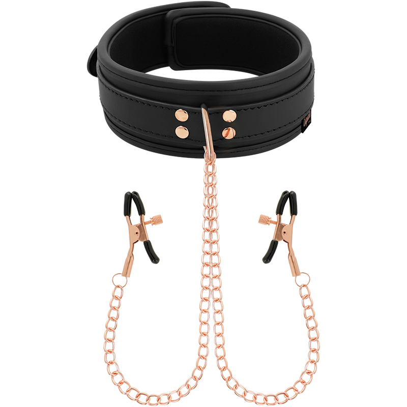 COQUETTE CHIC DESIRE - FANTASY TEPELKLEMHALSKETTING MET NEOPREEN VOERING