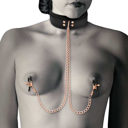 COQUETTE CHIC DESIRE - FANTASY TEPELKLEMHALSKETTING MET NEOPREEN VOERING
