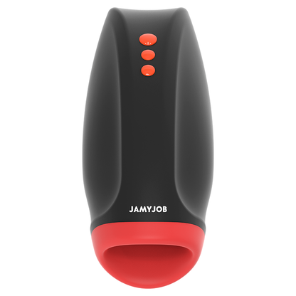 JAMYJOB - NOVAX MASTURBATOR MET VIBRATIE EN COMPRESSIE