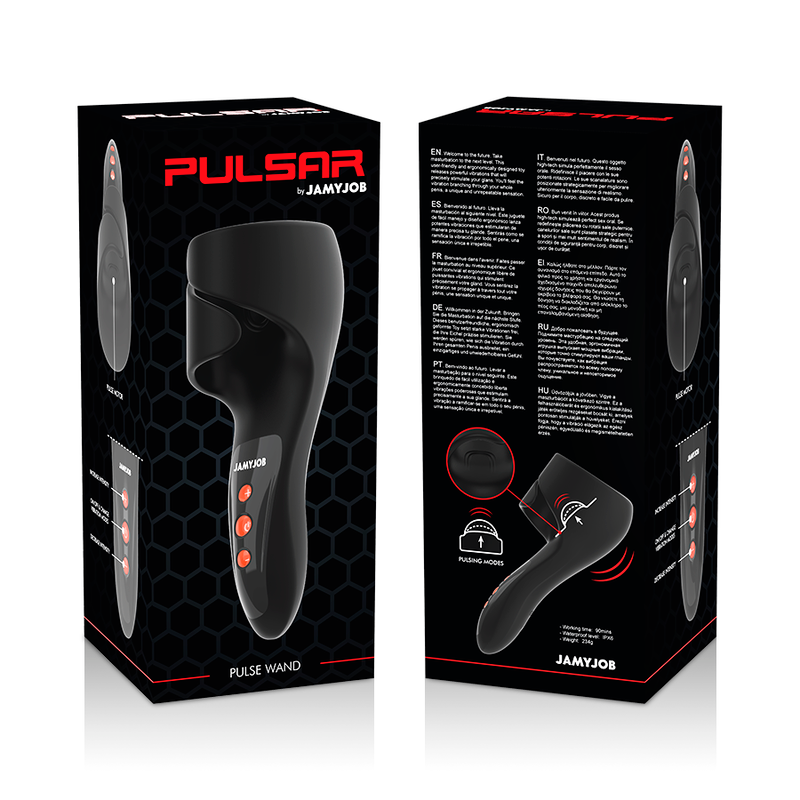 JAMYJOB - PULSAR-STAAF MET VIBRATIE- EN PULSATIEMODI