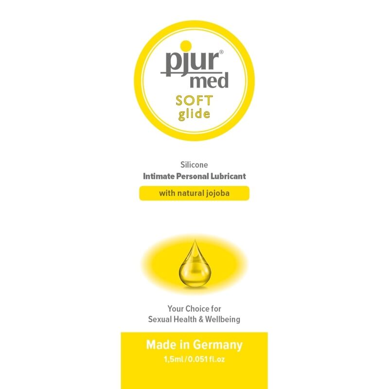 PJUR - MED SOFT GLIDE SILICONEN GLIJMIDDEL 1.5 ML
