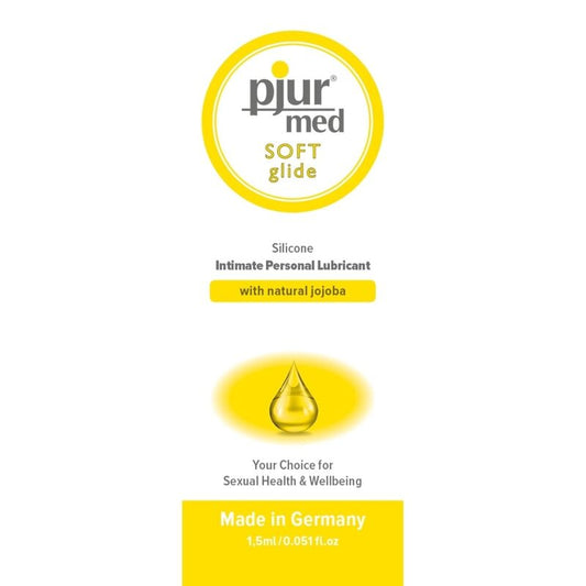 PJUR - MED SOFT GLIDE SILICONEN GLIJMIDDEL 1.5 ML