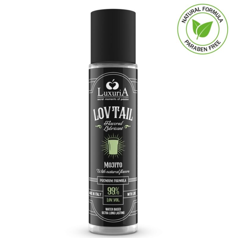 INTIMATELINE - LUXURIA LOVTAIL GLIJMIDDEL OP WATERBASIS MOJITO 60 ML