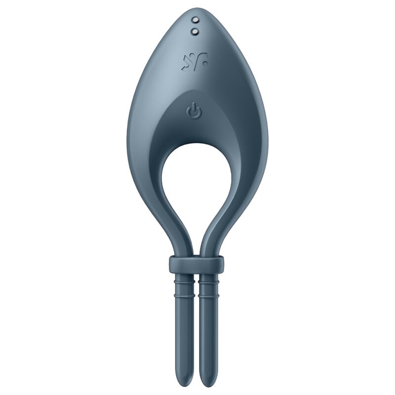 SATISFYER - BULLSEYE RINGVIBRATOR APP GRIJS