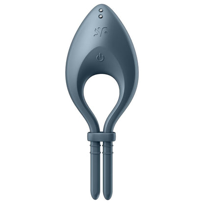 SATISFYER - BULLSEYE RINGVIBRATOR APP GRIJS