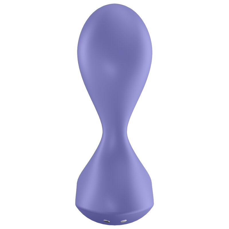 SATISFYER - SWEET SEAL VIBRERENDE PLUG MET APP VIOLET